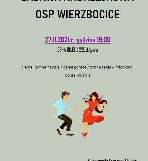 Zapraszają na Andrzejki w Wierzbocicach
