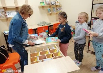 Z wizytą w kowalewskiej bibliotece