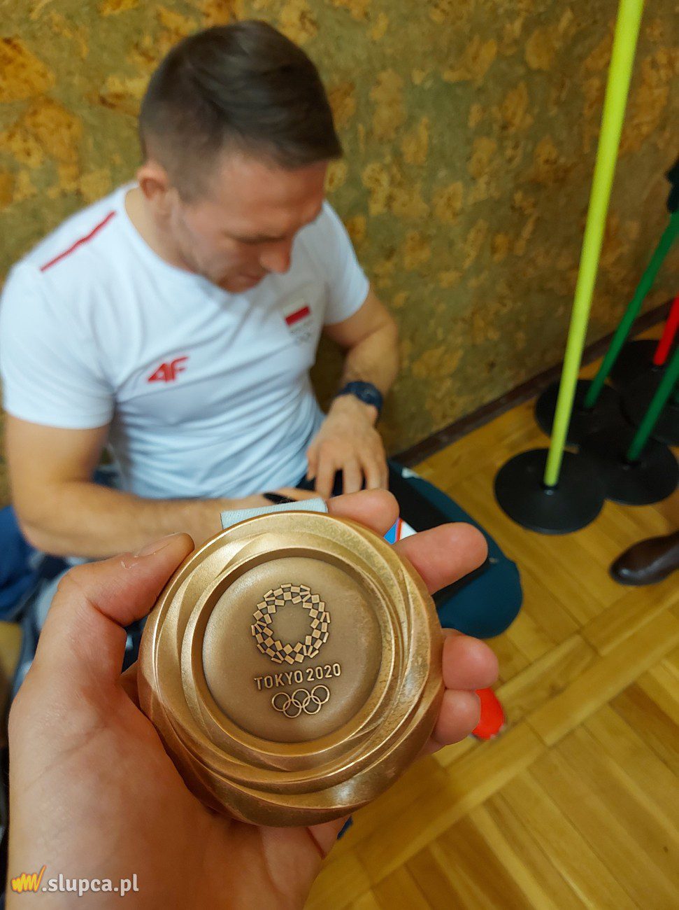 Medalista olimpijski w Powidzu