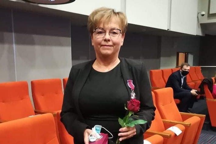 Była dyrektor dostała Srebrny Krzyż Zasługi
