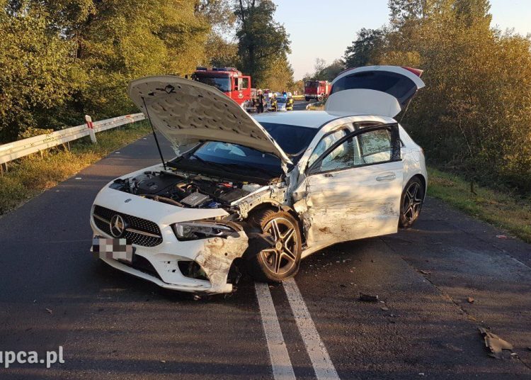 Zderzyły się trzy auta