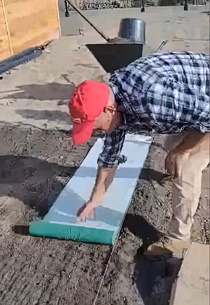 Teraz trawniki rosną na „dywanie”