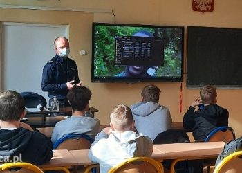 Spotkanie z policjantem w Cieninie Zabornym