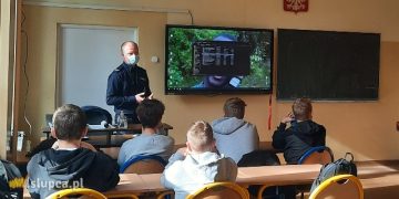 Spotkanie z policjantem w Cieninie Zabornym