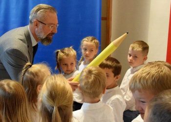 Strzałkowo: Pasowani na pierwszoklasistów