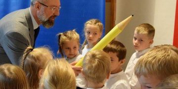 Strzałkowo: Pasowani na pierwszoklasistów