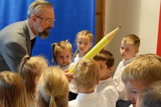 Strzałkowo: Pasowani na pierwszoklasistów