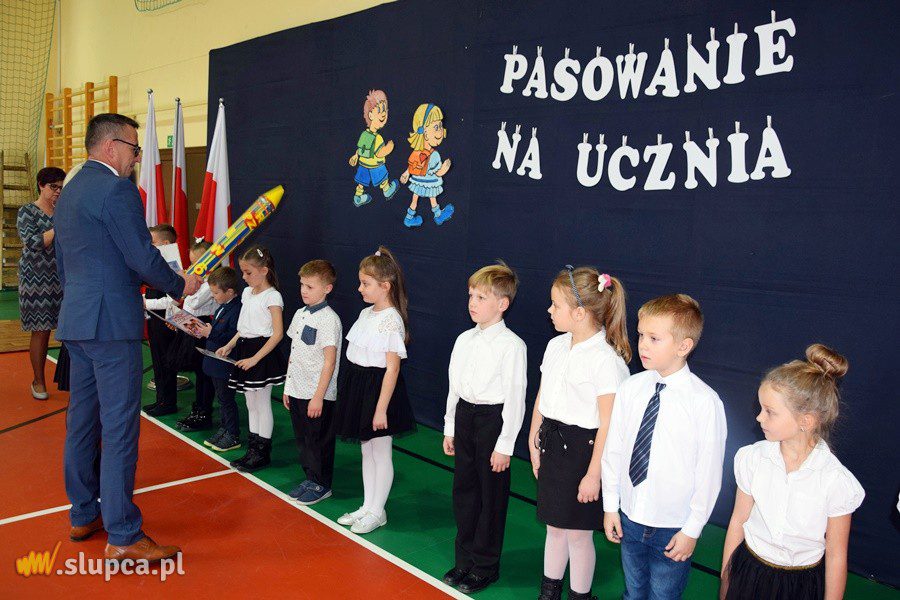 Wólka: Pasowani na pierwszoklasistów