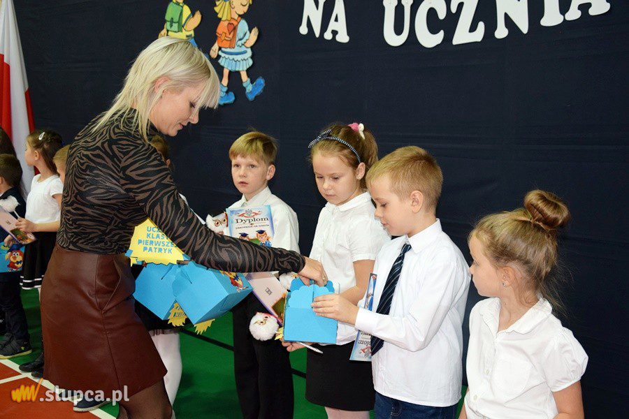 Wólka: Pasowani na pierwszoklasistów