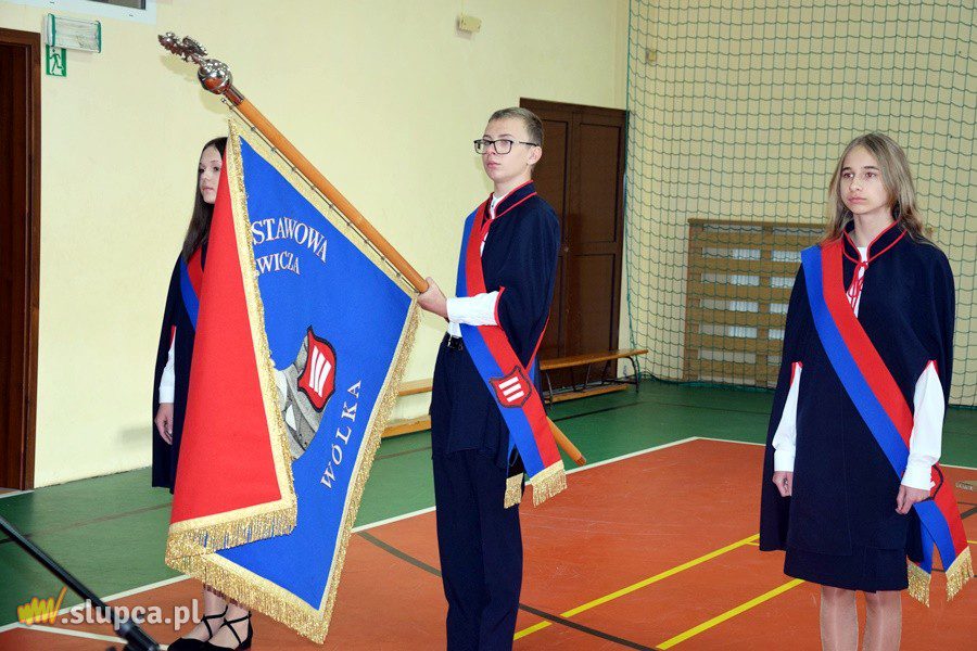 Wólka: Pasowani na pierwszoklasistów