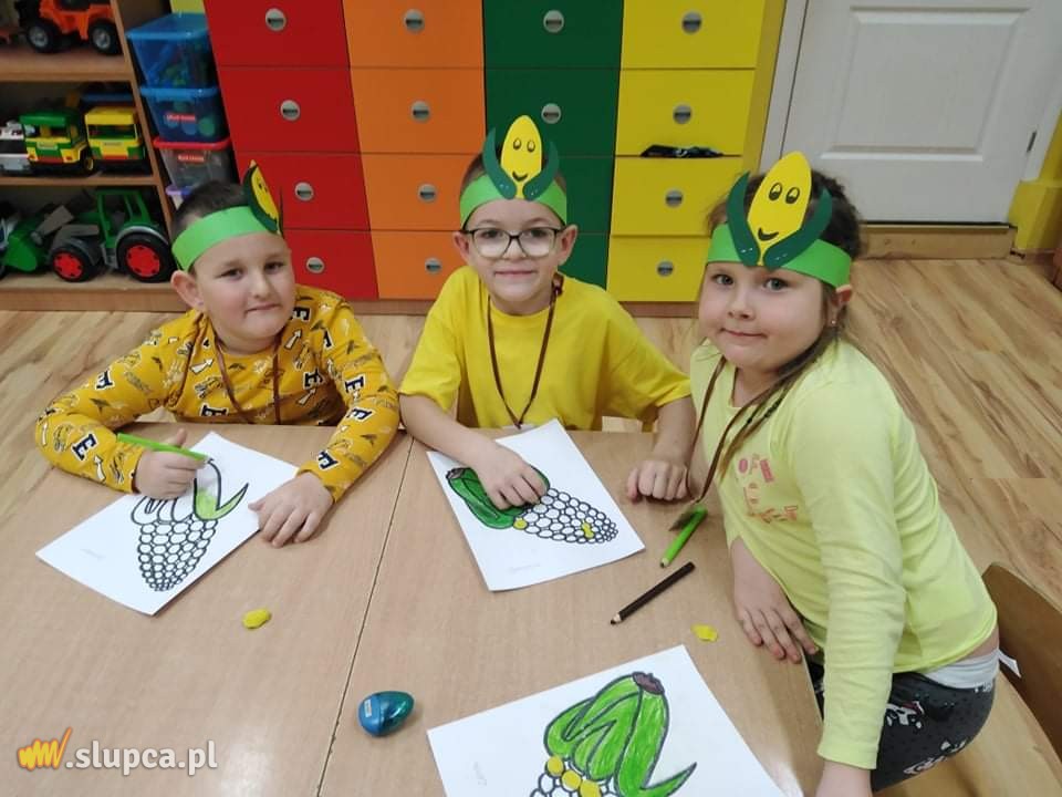 Dzień Kukurydzy w zerówce w Młodojewie