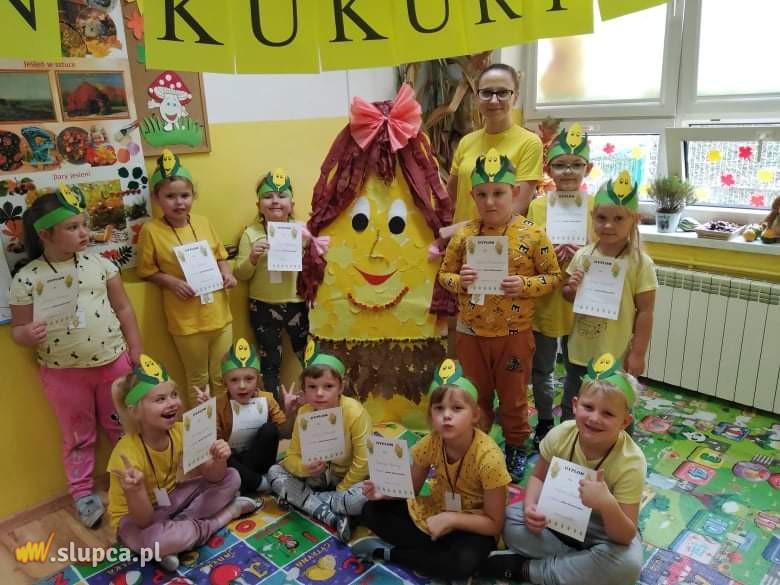 Dzień Kukurydzy w zerówce w Młodojewie