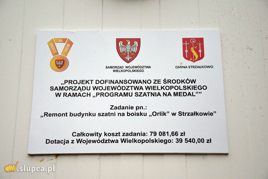Szatnia na Orliku wyremontowana