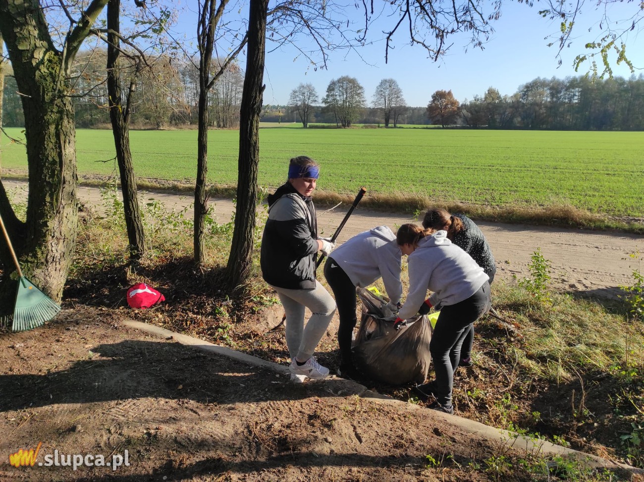 Posprzątali cmentarze w Brzozogaju, Dołach i Kierzu