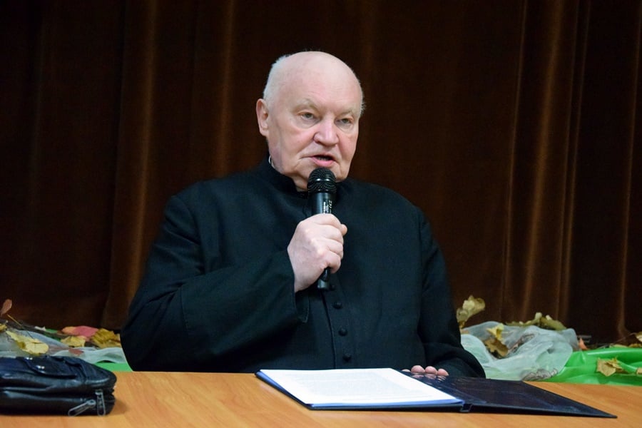 Ksiądz Warczak opowiadał o Prymasie Tysiąclecia