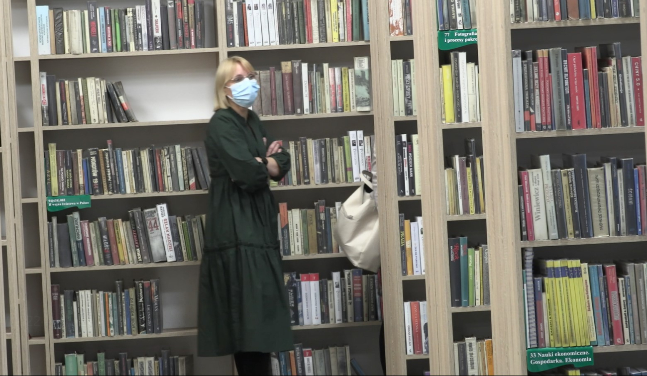 Biblioteka cztery razy większa. Jest pięknie