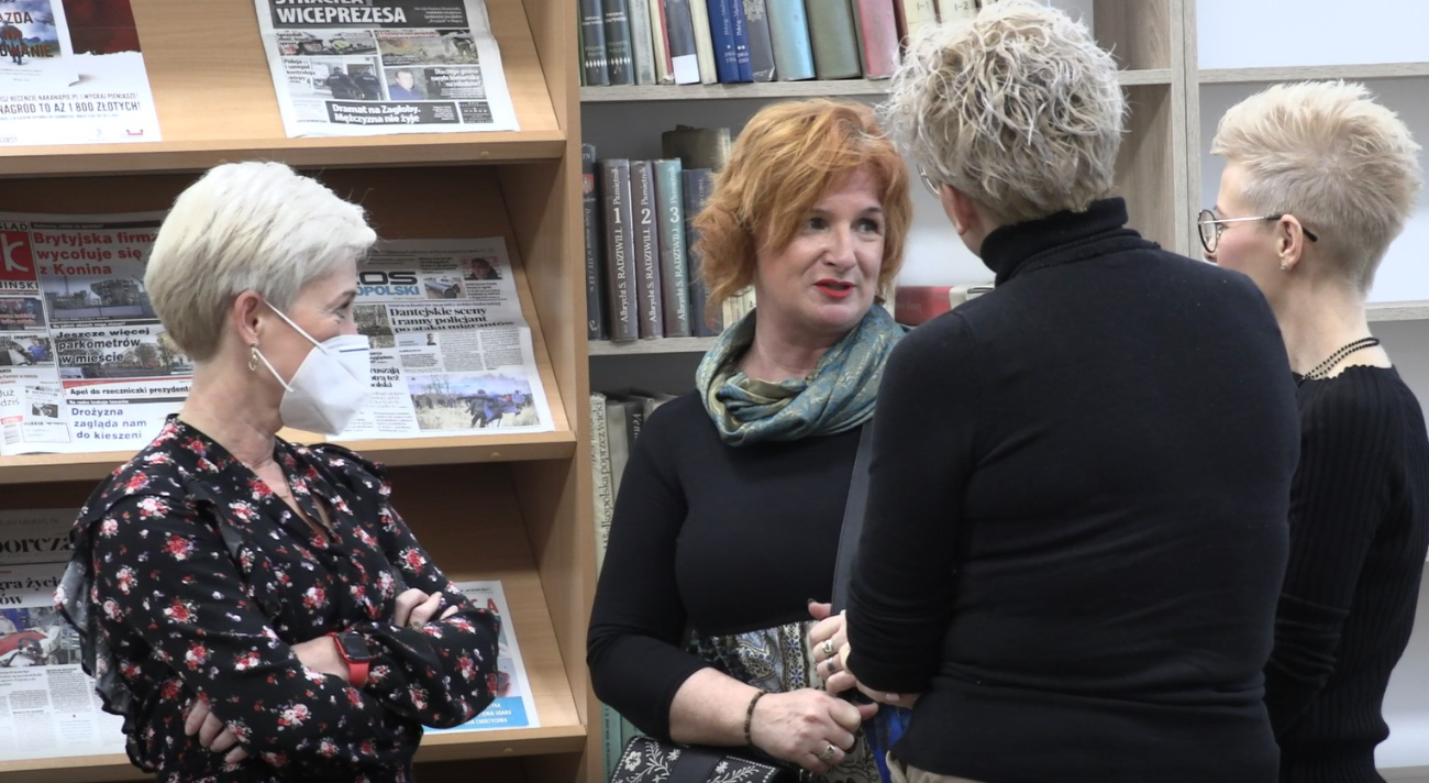 Biblioteka cztery razy większa. Jest pięknie