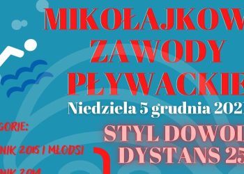 Ruszyły zapisy na Mikołajkowe Zawody Pływackie