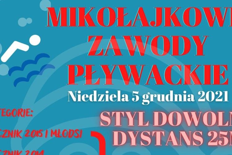 Ruszyły zapisy na Mikołajkowe Zawody Pływackie