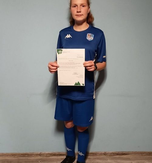 Cieninianka na testach Warty Poznań