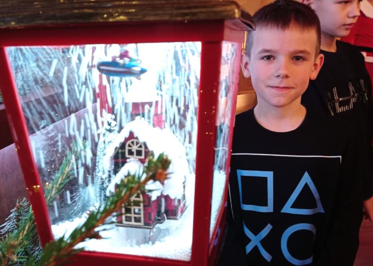 Spotkanie ze Świętym Mikołajem dzieci z Cienina Kościelnego