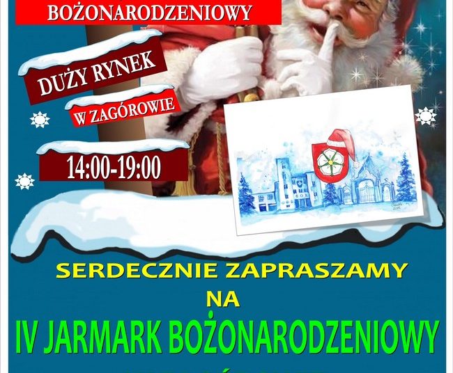 Zapraszają na Jarmark Bożonarodzeniowy