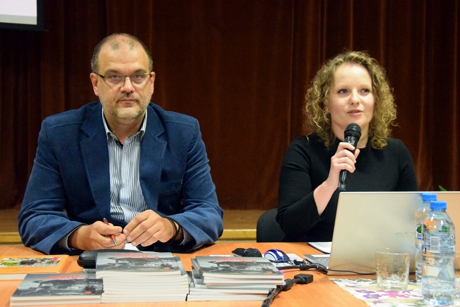 Wygłosili wykład o Leonie Urbaniaku