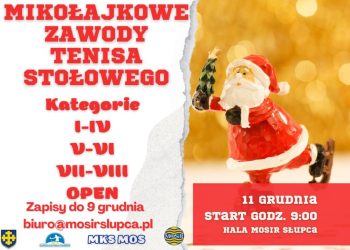 Mikołajkowy turniej tenisowy