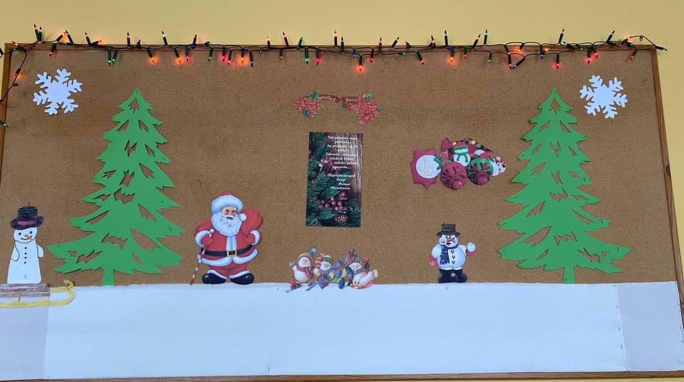 Rozstrzygnięcia konkursów świątecznych w szkole w Drążnej