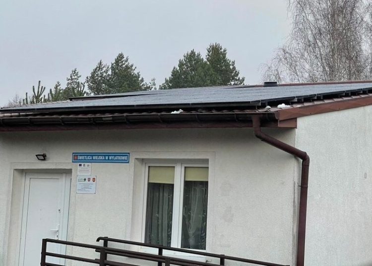 OSP Wylatkowo z fotowoltaiką