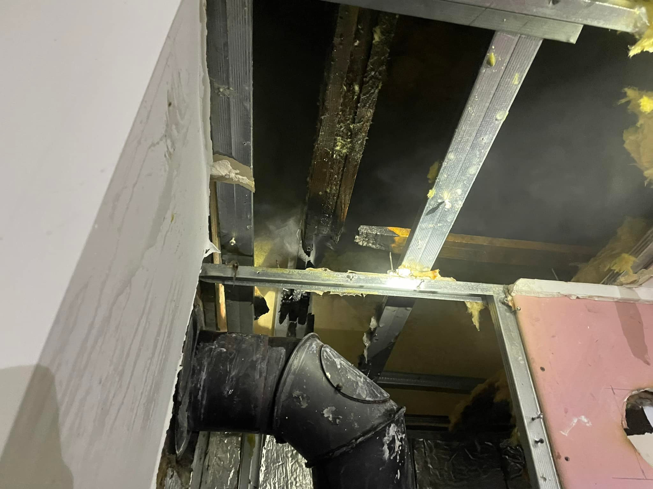 Palił się dom w Kosewie