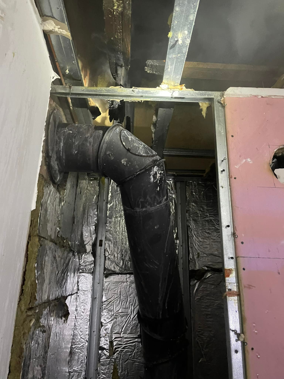 Palił się dom w Kosewie