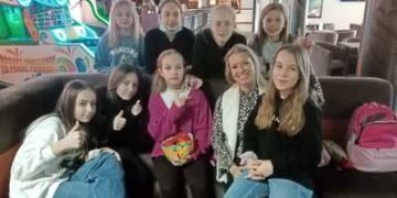 Mikołajkowy wyjazd integracyjny klasy VI z Lądku