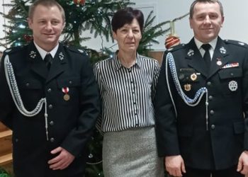 Wigilia pań z KGW w Ratyniu i druhów z gminy Lądek