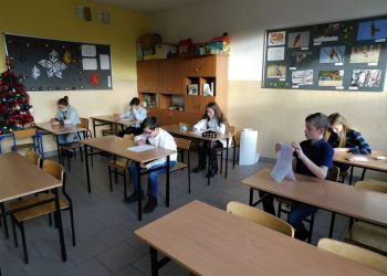 Etap szkolny w ZSP w Kotuni  konkursu ,,Poznajemy parki krajobrazowe Polski”