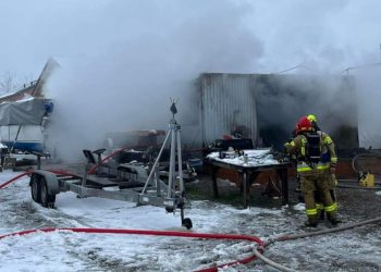 Stracił w pożarze osprzęt żeglarski. Trwa zbiórka