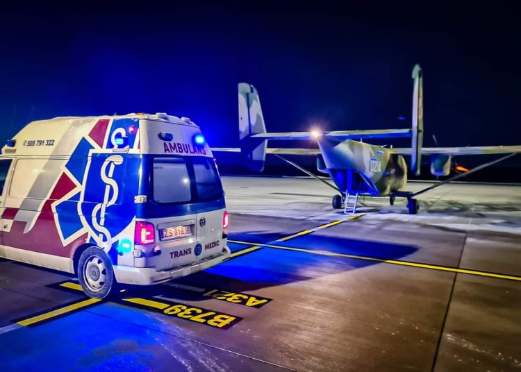 M-28 Bryza z Powidza znów ratował życie