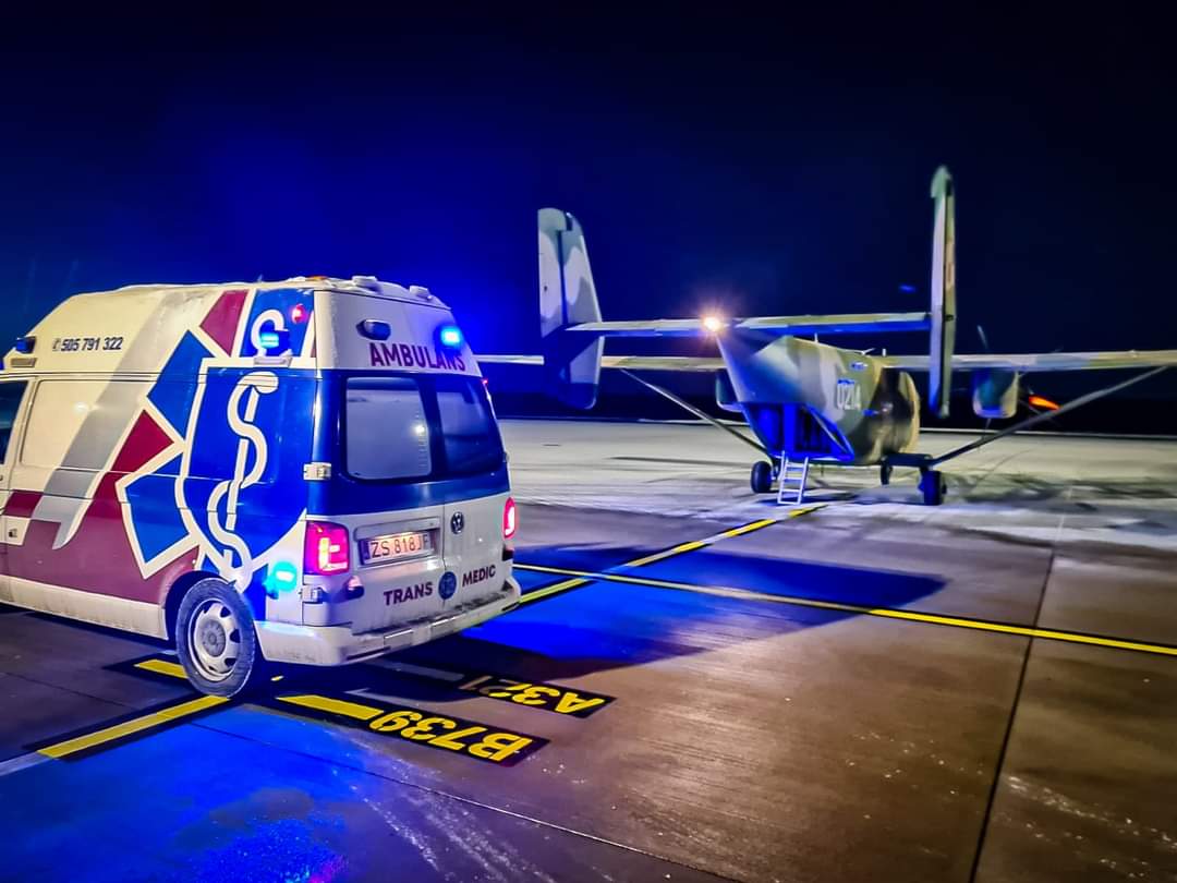 M-28 Bryza z Powidza znów ratował życie