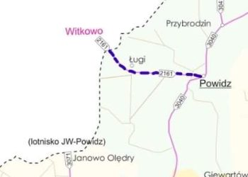 Powiat rozbuduje drogę Powidz-Witkowo