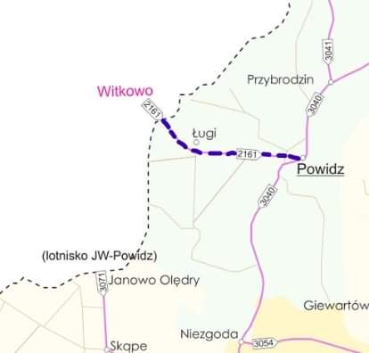 Powiat rozbuduje drogę Powidz-Witkowo