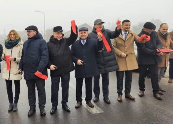 Droga ze ścieżką rowerową oddana do użytku