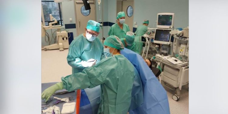 Pierwsze zabiegi w nowej części szpitala