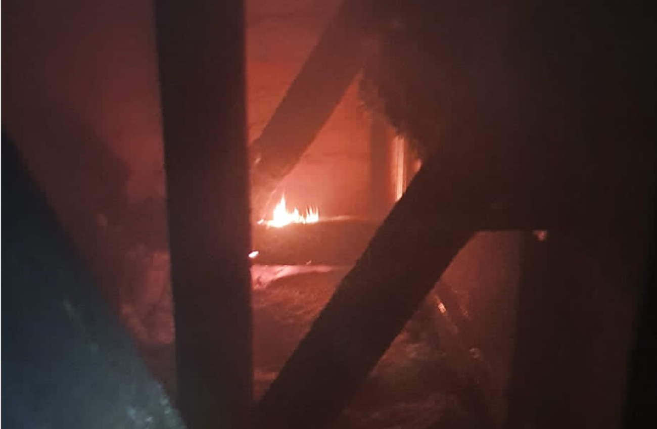 Palił się dom w Kosewie