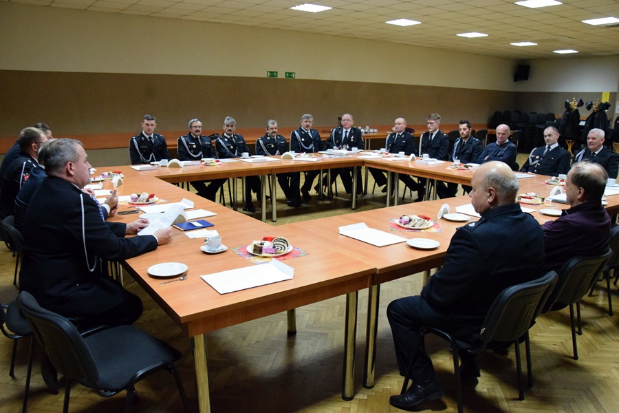 Przedświąteczne zebranie OSP