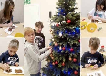 Przedświąteczne przygotowania w świetlicy