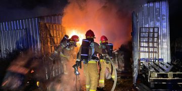 Pożar w Jaroszynie. W akcji kilka jednostek