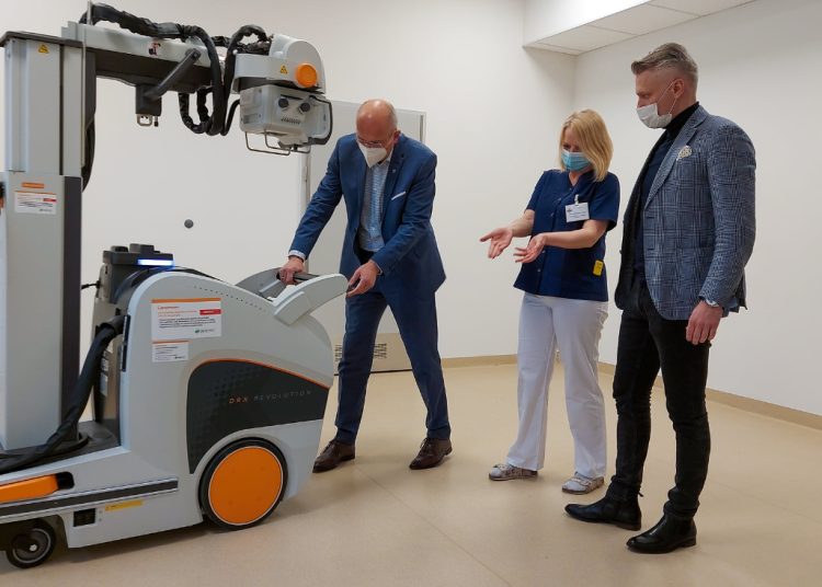 RTG bezpośrednio przy łóżku pacjenta