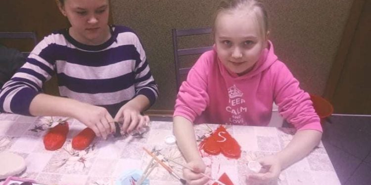 Panie z KGW w Gółkowie dla dzieci