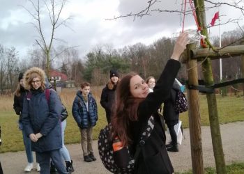 Zrobili karmniki, będą dbać o ptaki