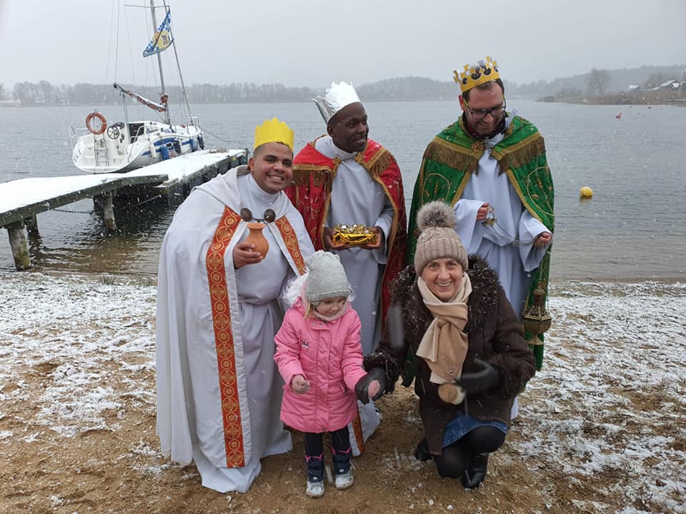 Orszak Trzech Króli na jachcie